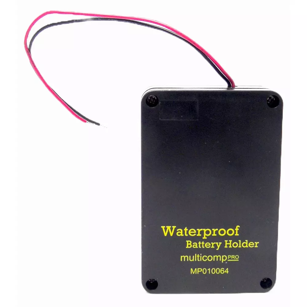 MULTICOMP PRO Battery Holder AA Sizes Accepted 3.0 No. of Batteries Screw Mount, MP010064