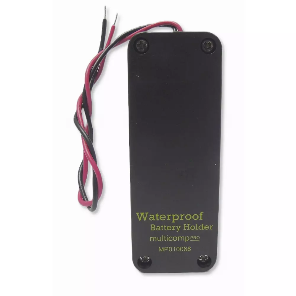 MULTICOMP PRO Battery Holder AAA Sizes Accepted 2.0 No. of Batteries Screw Mount, MP010068