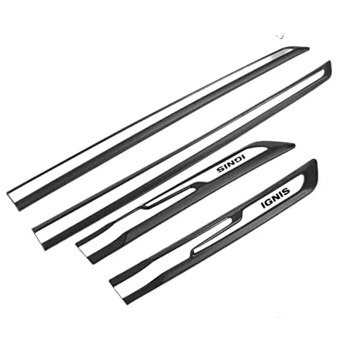 Auto Pearl Car Door Side Beading Compatible For Maruti Suzuki Ignis (Set of 4)