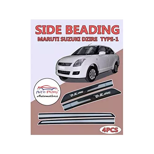 Auto Pearl O.E. Type Decal Car Side Beading Compatible For ‎Maruti Suzuki Dzire Type-1