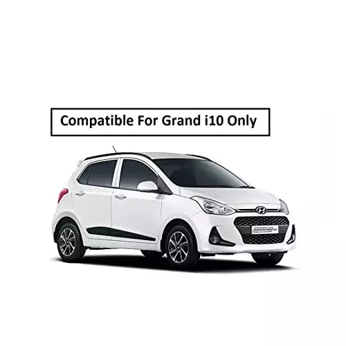 Auto Pearl Side Door Car Beading Compatible For Hyundai Grand I10 (Set of 4)