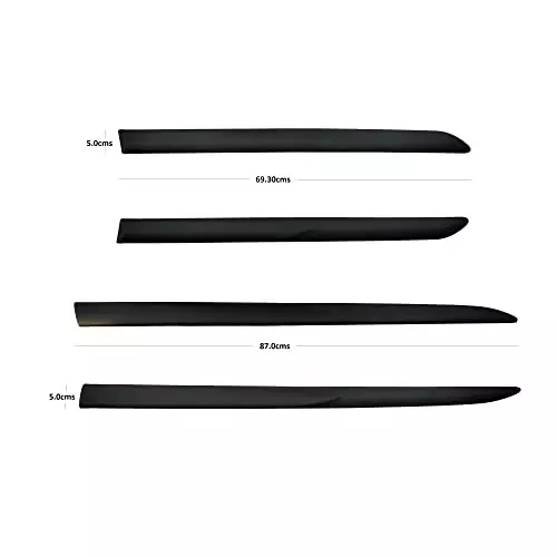 Auto Pearl Car Door Side Protection Beading Moulding Compatible For Maruti Suzuki Celerio (Set of 4)
