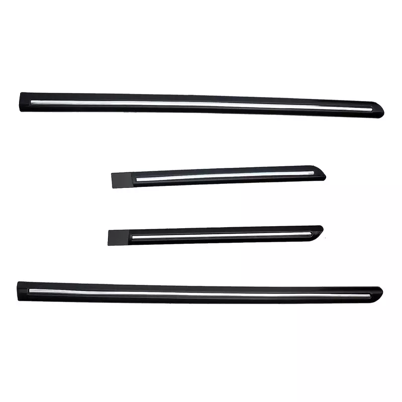 SCA SureStrive Side Door Beading Protector Universal Fit Chrome Line for Toyota Glanza All Models for Set of 4