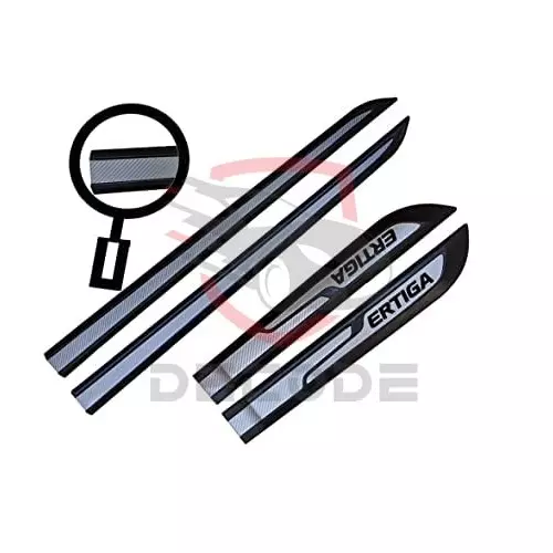 auto-pearl-car-door-side-beading-black-silver-compatible-for-maruti-suzuki-ertiga-set-of-4