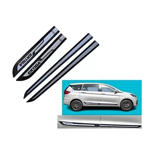 auto-pearl-car-door-side-beading-black-silver-compatible-for-maruti-suzuki-ertiga-set-of-4