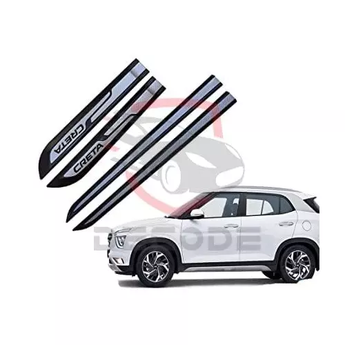 Auto Pearl Car Door Side Beading Compatible For Mahindra Xuv300 (Set of 4)