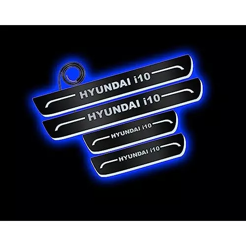 auto-pearl-car-door-foot-step-led-sillscuff-plates-mirror-finish-black-compatible-for-hyundai-i10-t1-2007-2010-ledblklplate_blk_i10t1200710-set-of-4