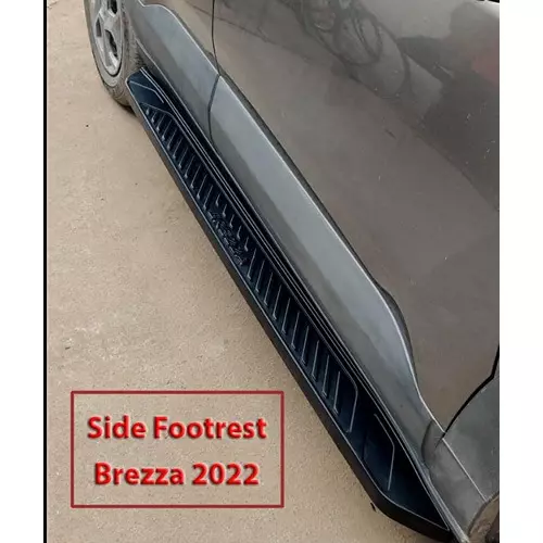 Auto Pearl Car Side Footrest Compatible For Maruti Suzuki Brezza 2022