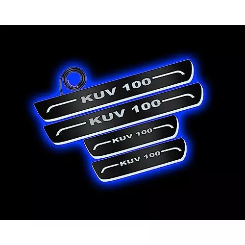auto-pearl-car-door-foot-step-led-sillscuff-plates-mirror-finish-black-compatible-for-mahindra-kuv-100-2016-ledblklplate_blk_kuv100_2016-set-of-4