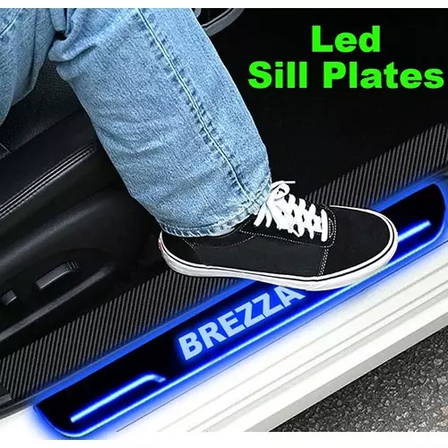 auto-pearl-car-door-foot-step-led-sillscuff-plates-mirror-finish-black-compatible-for-maruti-suzuki-brezza-2016-2019-ledblklplate_blk_brezza2016_19-set-of-4