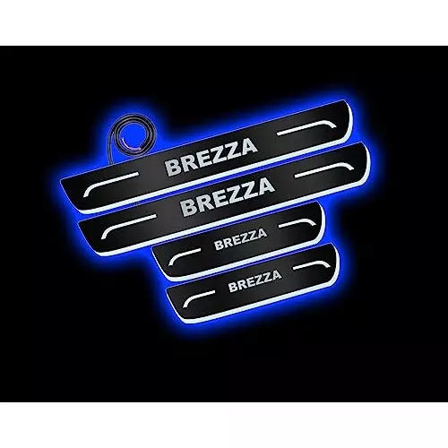 auto-pearl-car-door-foot-step-led-sillscuff-plates-mirror-finish-black-compatible-for-maruti-suzuki-brezza-2016-2019-ledblklplate_blk_brezza2016_19-set-of-4