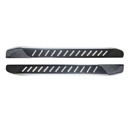Auto Pearl Car Side Foot Step Guard Set Compatible For Toyota Innova (Set of 2)
