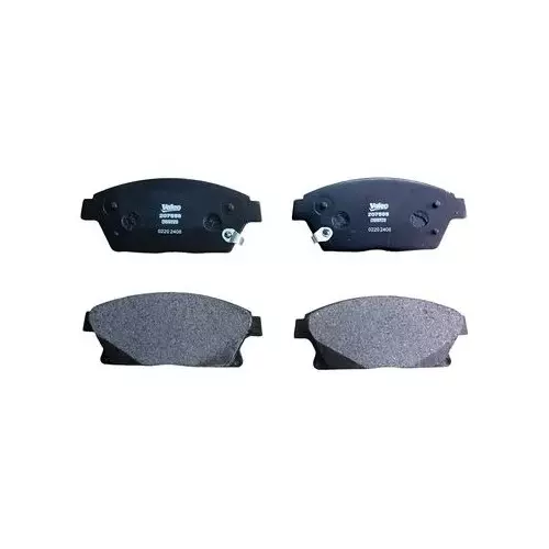 Valeo Brake Pad Set Fits In Front Axle for CHEVROLET CRUZE T1/T, 207558