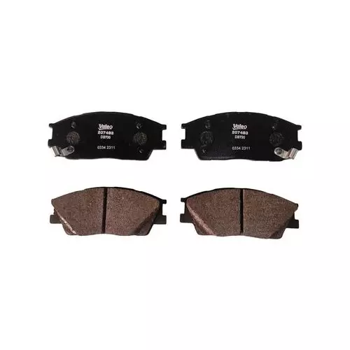 Valeo Brake Pad Set Fits In Front Axle for HYUNDAI VENUE/KIA SO, 207483