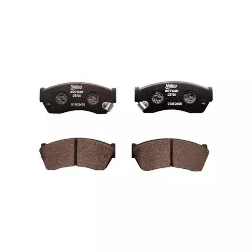 Valeo Brake Pad Set Fits In Front Axle for MARUTI ESTEEM T2/IND, 207442