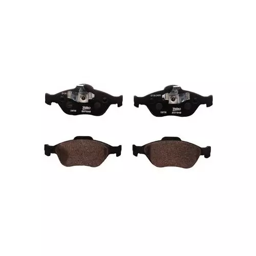 Valeo Brake Pad Set Fits In Front Axle for FORD FIESTA/FIGO/FUS, 207549