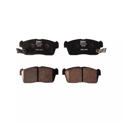 Valeo Brake Pad Set Fits In Front Axle for MARUTI EECO/VERSA/A, 207473