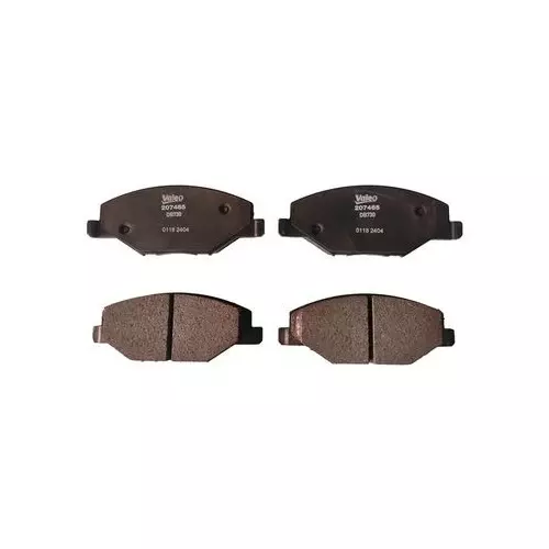 Valeo Brake Pad Set Fits In Front Axle for SKODA RAPID VW POLO, 207465