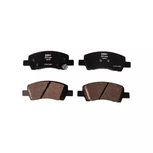 Valeo Brake Pad Set Fits In Front Axle for HYUNDAI SANTRO T3, 207485