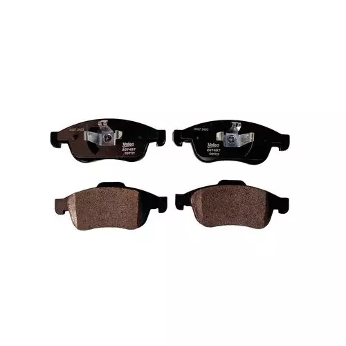 Valeo Brake Pad Set Fits In Front Axle for RENAULT DUSTER NEW, 207497