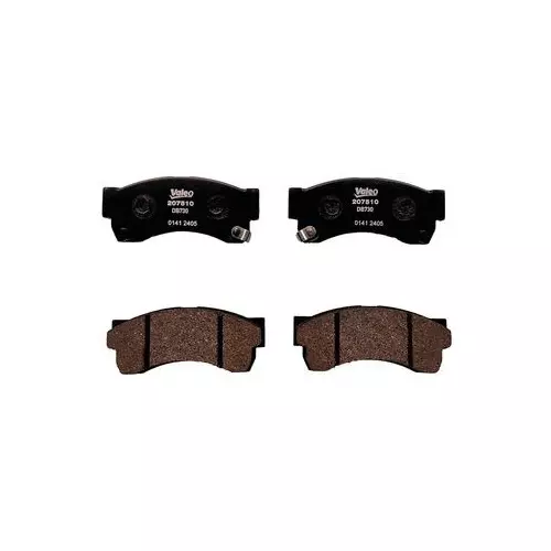 Valeo Brake Pad Set Fits In Front Axle for SUPER CARRY, 207510