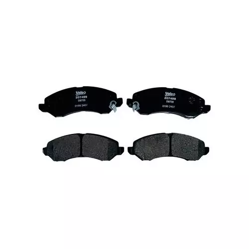 Valeo Brake Pad Set Fits In Front Axle for TATA ALTROZ DSL, 207499
