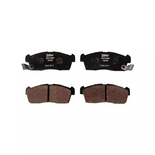 Valeo Brake Pad Set Fits In Front Axle for MARUTI S PRESSO, 207493