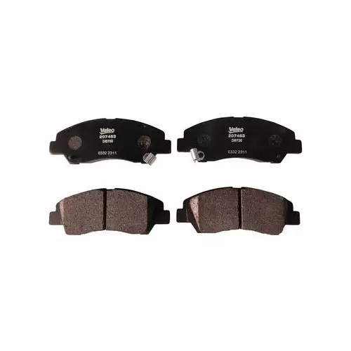 Valeo Brake Pad Set Fits In Front Axle for HYUNDAI I 10 GRAND/X, 207453