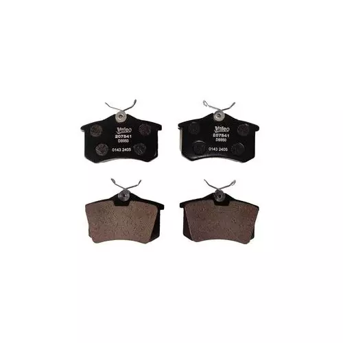 Valeo Brake Pad Set Fits In Rear Axle for OCTAVIA OLD/VW AUDI, 207541