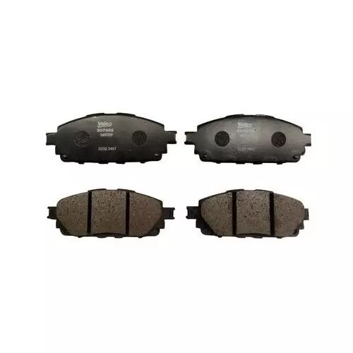 Valeo Brake Pad Set Fits In Front Axle for TOYOTA INNOVA CRYSTA, 207455