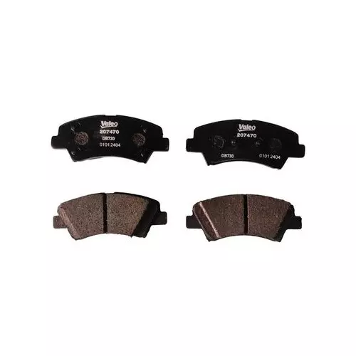 Valeo Brake Pad Set Fits In Front Axle for HYUNDAI EON, 207470