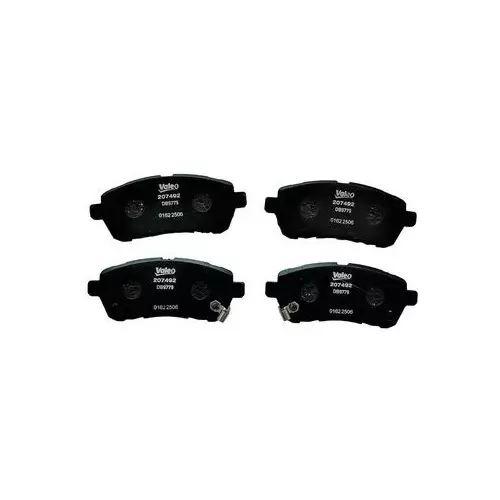 Valeo Brake Pad Set Fits In Front Axle for MARUTI ERTIGA 2ND GE, 207492