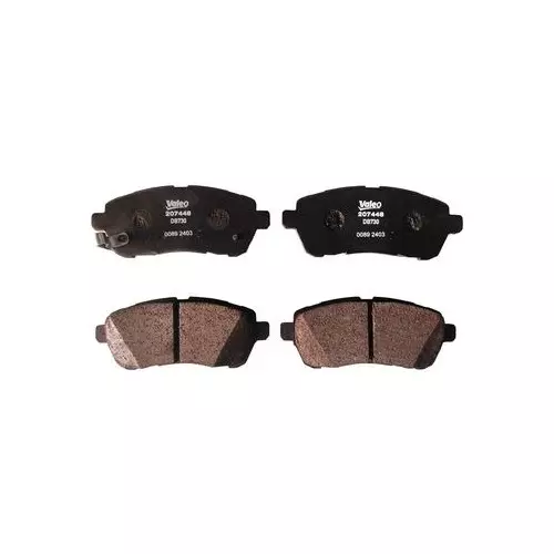 Valeo Brake Pad Set Fits In Front Axle for MARUTI ERTIGA/FORD F, 207448