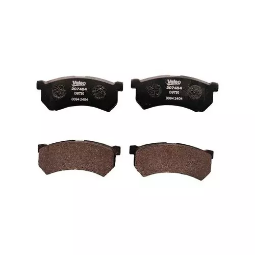 Valeo Brake Pad Set Fits In Front Axle for RENAULT KWID/REDI GO, 207454