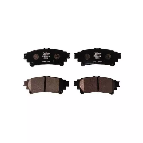 Valeo Brake Pad Set Fits In Rear Axle for TOYOTA FORTUNER 2ND, 207524