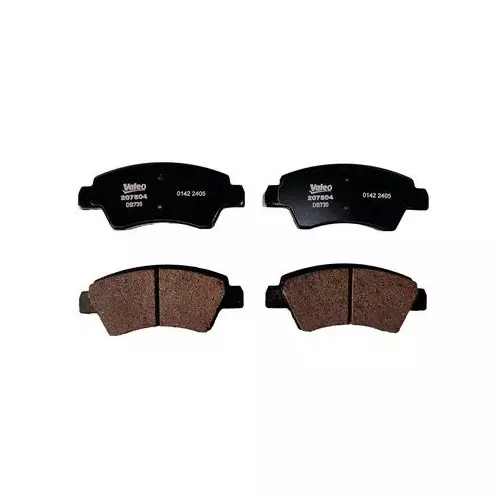 Valeo Brake Pad Set Fits In Front Axle for MARUTI IGNIS, 207504