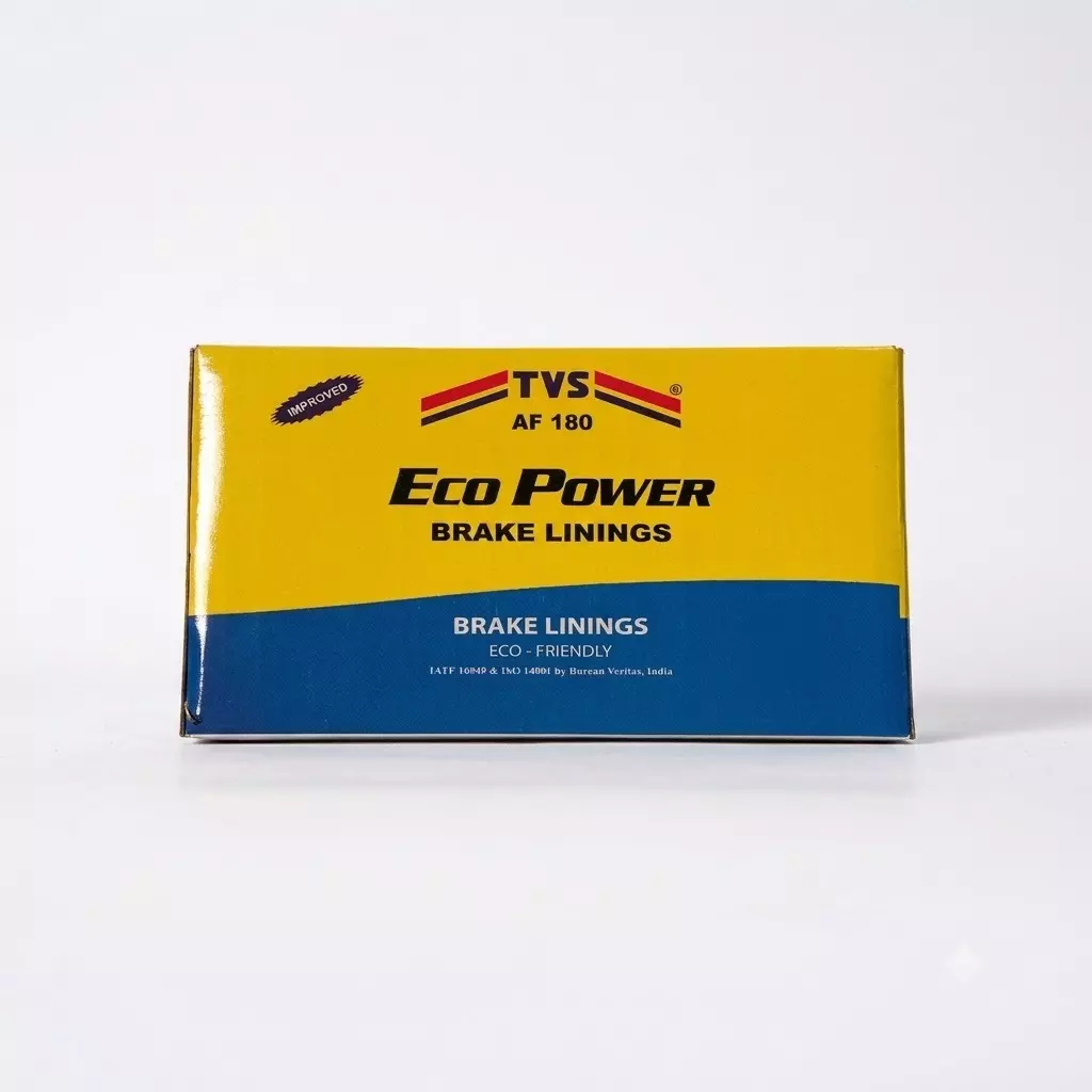TVS Brake Lining TVS AF180 for ASHOK LEYLAND ICV-Ecomet, EICHER OTHERS, TATA Starbus, 622880089