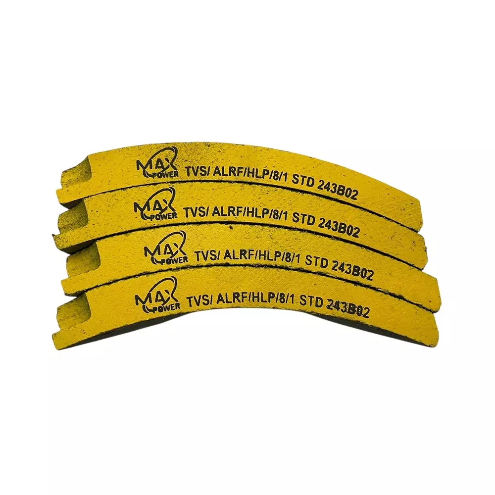 TVS Brake Lining MAXPOWER for ASHOK LEYLAND Viking, ASHOK LEYLAND Cheetah, 610043180