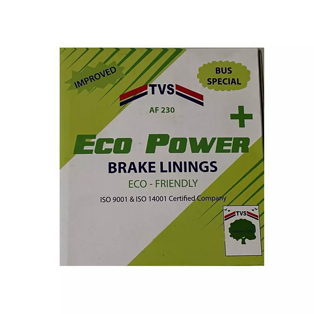 TVS Brake Lining TVS AF230 for ASHOK LEYLAND Tippers, ASHOK LEYLAND 29-48T, 611995262