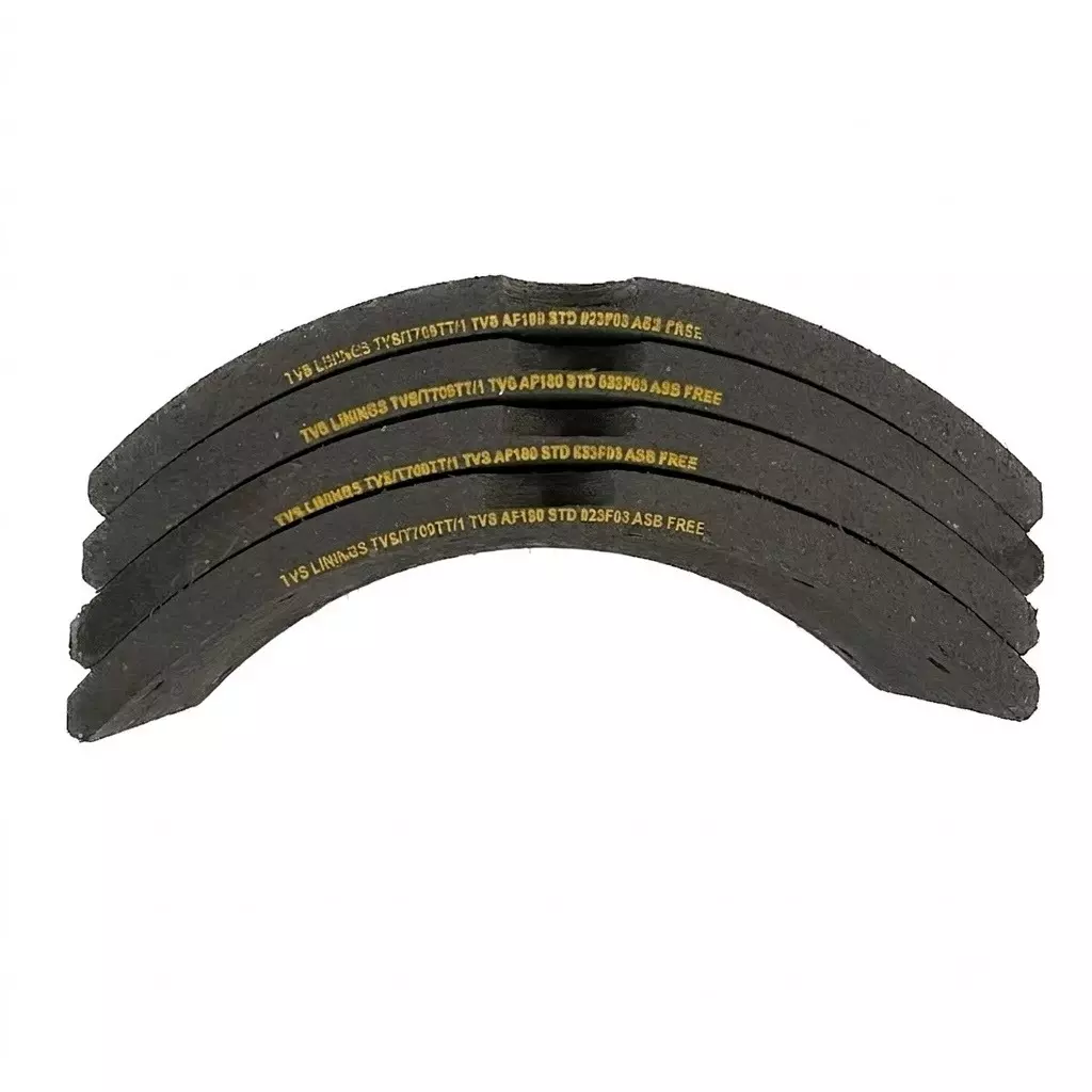 TVS Brake Lining TVS AF180 for TATA 8-18T, MAHINDRA LOADKING, EICHER 5.4-11.1T, 612151089