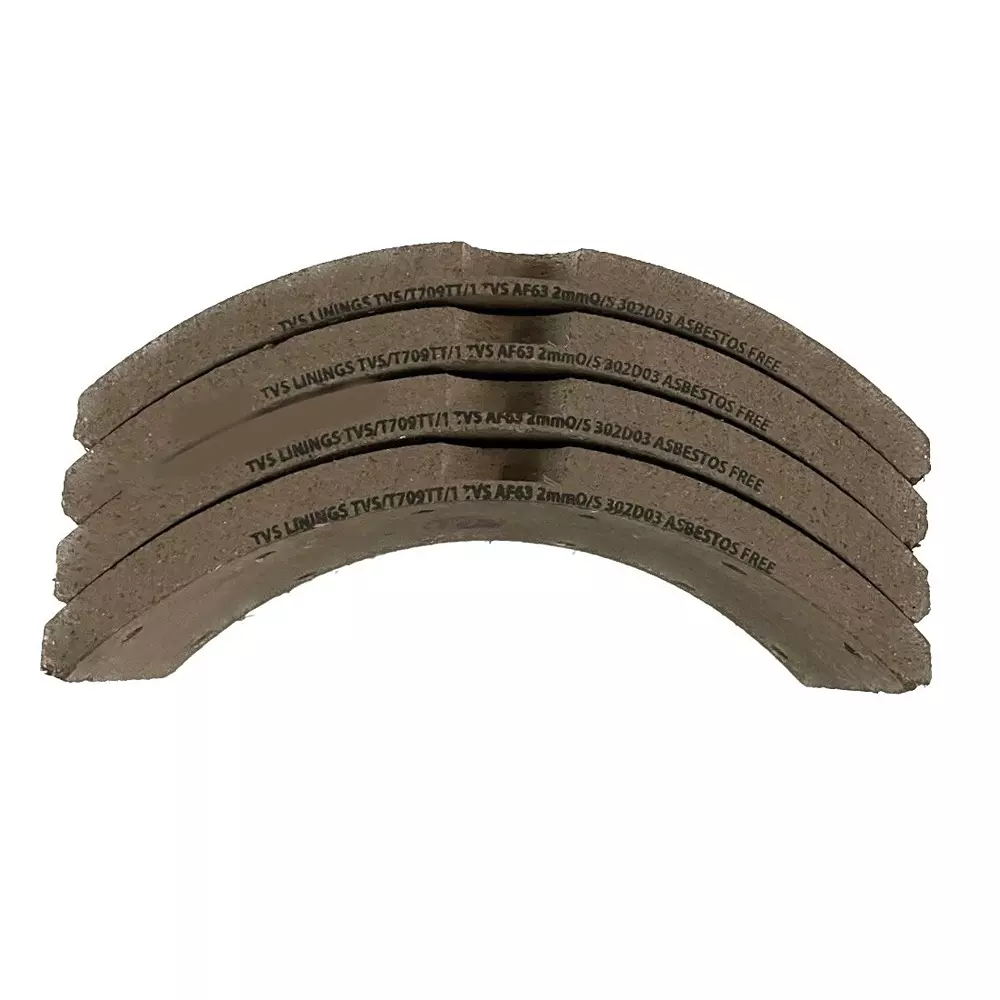TVS Brake Lining TVS AF180 for TATA 8-18T, MAHINDRA LOADKING, EICHER 5.4-11.1T, 612151189