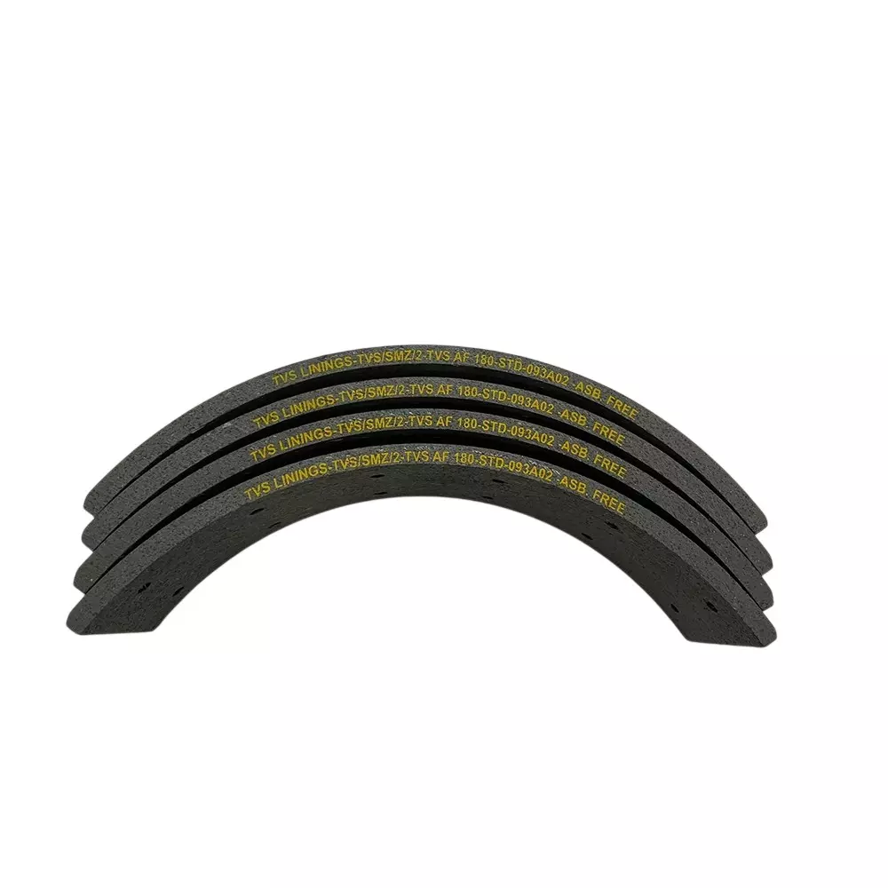 TVS Brake Lining TVS AF180 for SML ISUZU 5-7T, 112430089