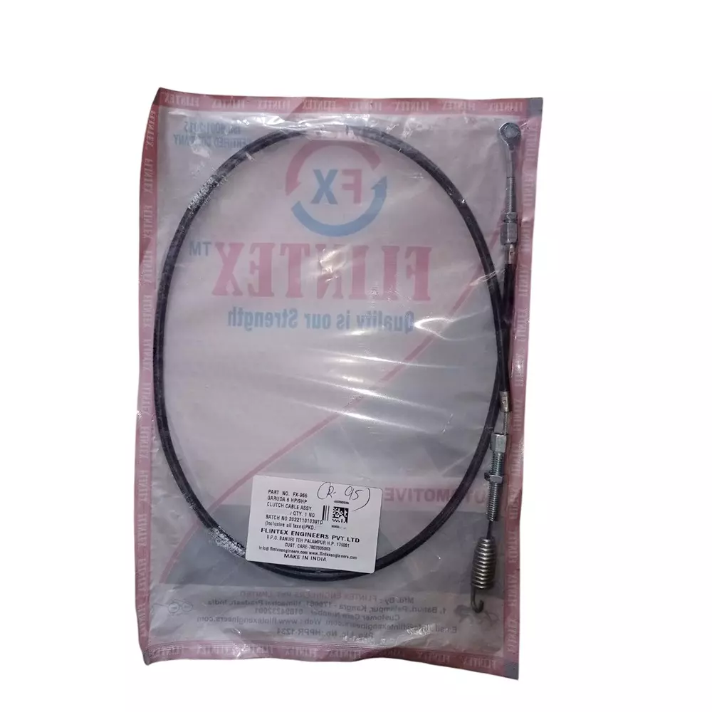 FLINTEX Clutch Cable Assembly for GARUDA 6 HP, 9 HP, FX-966