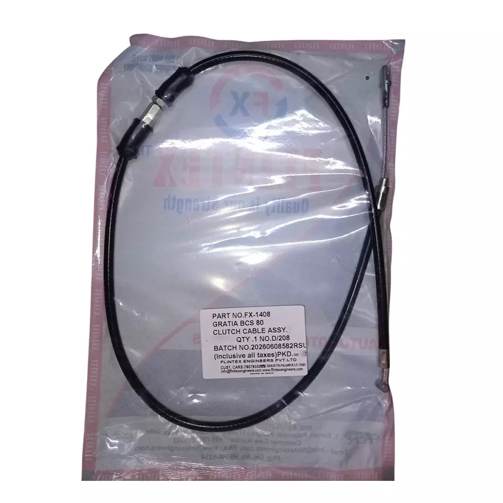 FLINTEX Clutch Cable Assembly for GRATIA BCS 80, FX-1408