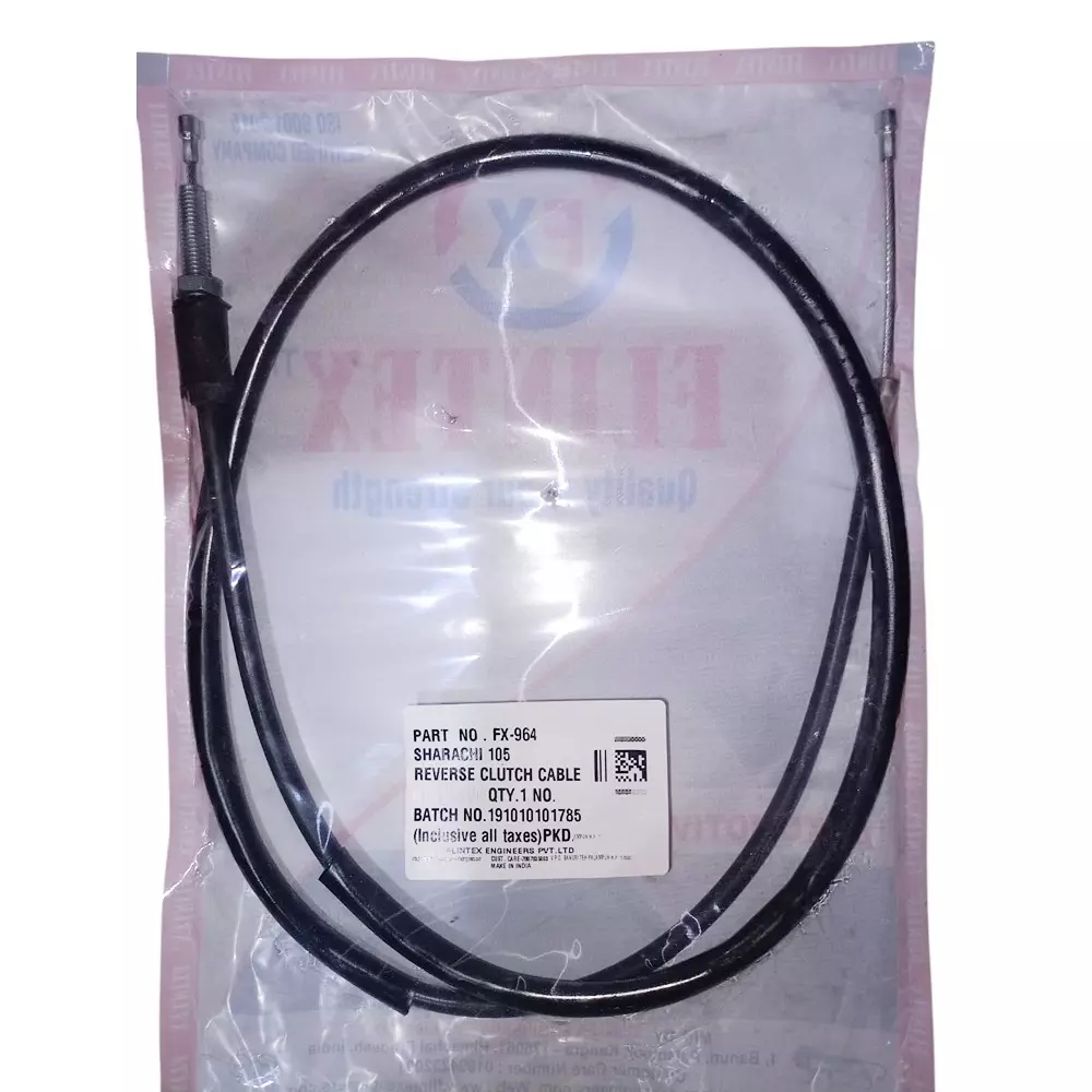 FLINTEX Reverse Clutch Cable Assembly for SARACHI (105) 9 HP/6 HP(Diesel), FX-964