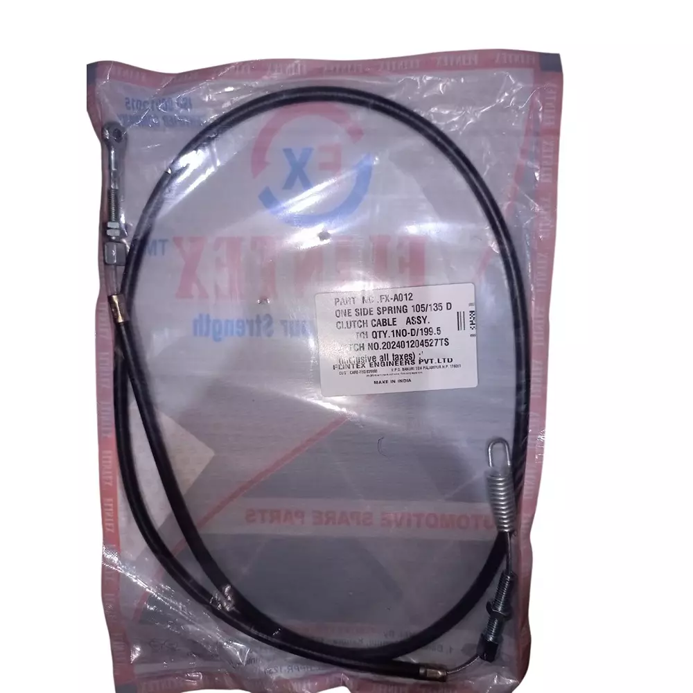 FLINTEX Clutch Cable for One Side Spring 105 / 135 (Diesel), FX-A012