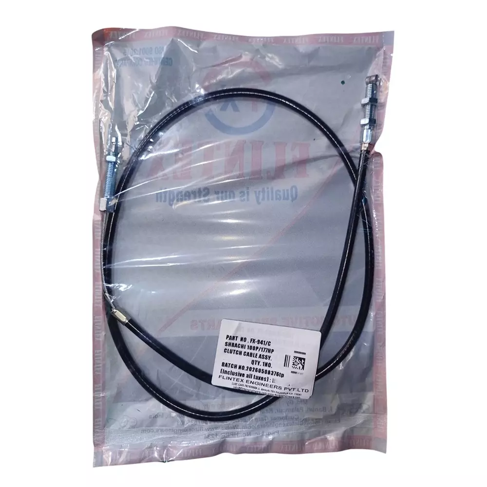 FLINTEX Clutch Cable Assembly for SARACHI 100 P / 177 HP, FX-941/C