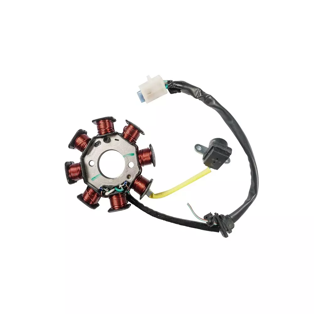 Deutsche Stator/Coil Plate Assembly for Hero Splendor iSmart ES, KS (Left Crank Case) (2013 Model), DEUS-1356K
