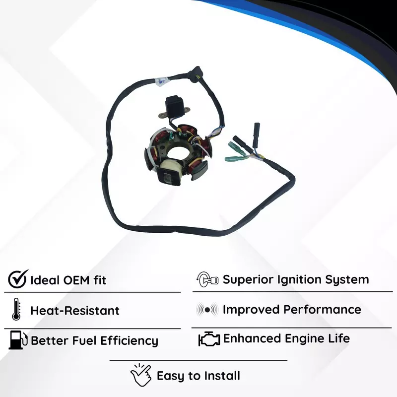 Varroc Coil Plate Assembly High-Performance Copper Winding for Honda Activa O M 100CC, MGCP-ATVA-3101