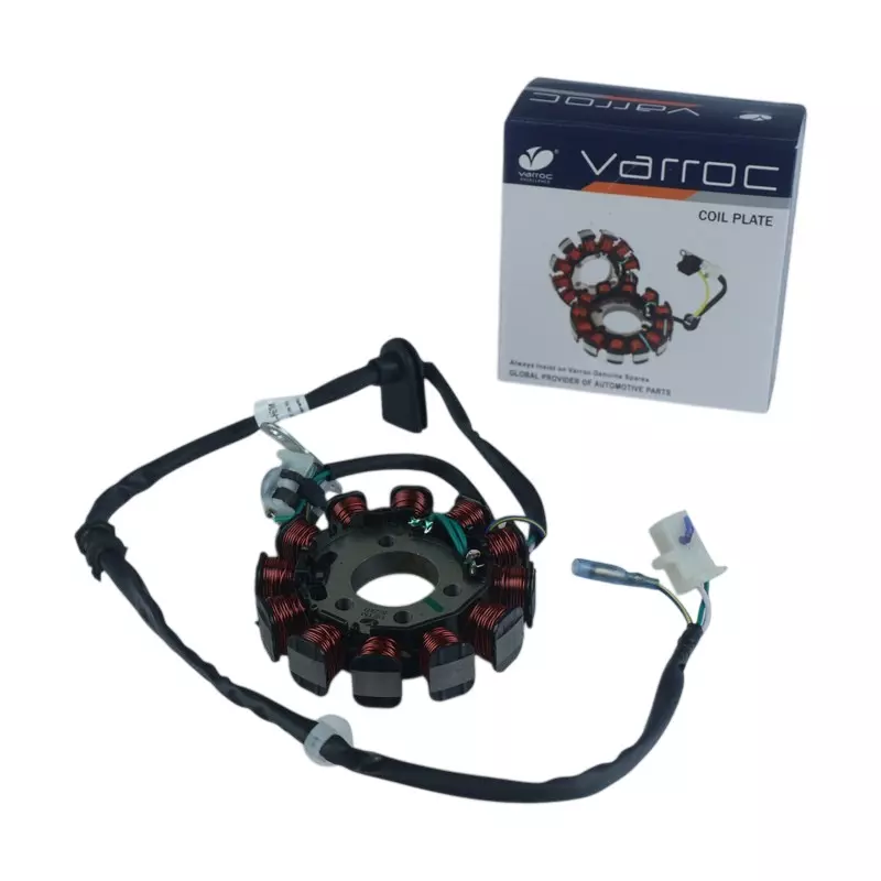 Varroc Coil Plate Assembly High-Performance Copper Winding for Honda Activa HET 12 Pole, MGCP-ATVA-HETM
